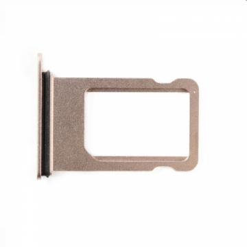 Original Tiroir SIM iPhone 8 / SE 2020 (A2275 / A2298 / A2296) / SE 2022 (A2595 / A2782 / A2784 / A2783 / A2785) Doré